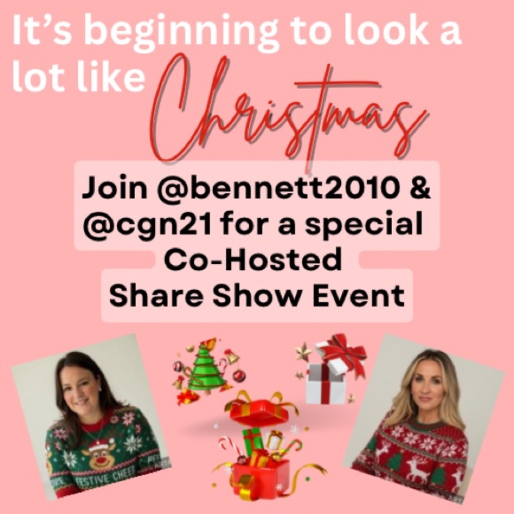 🎄🎅🏻 JOIN US FOR A FUN FILLED CHRISTMAS SHARE SHOW AND MYSTERY BAGS!